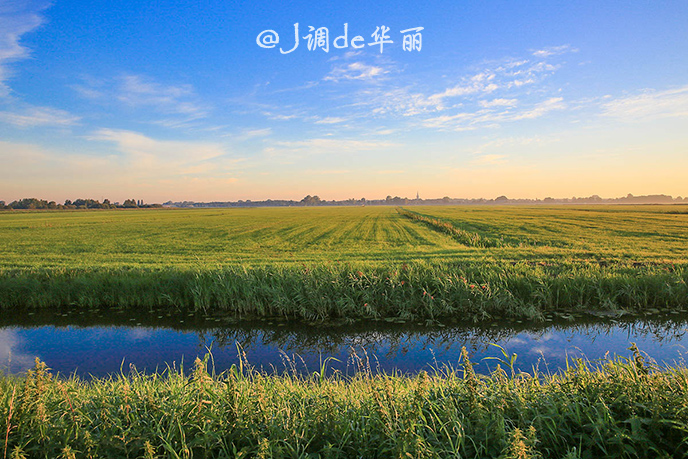 欧洲最美水乡荷兰羊角村,荷兰羊角村美丽的童话世界