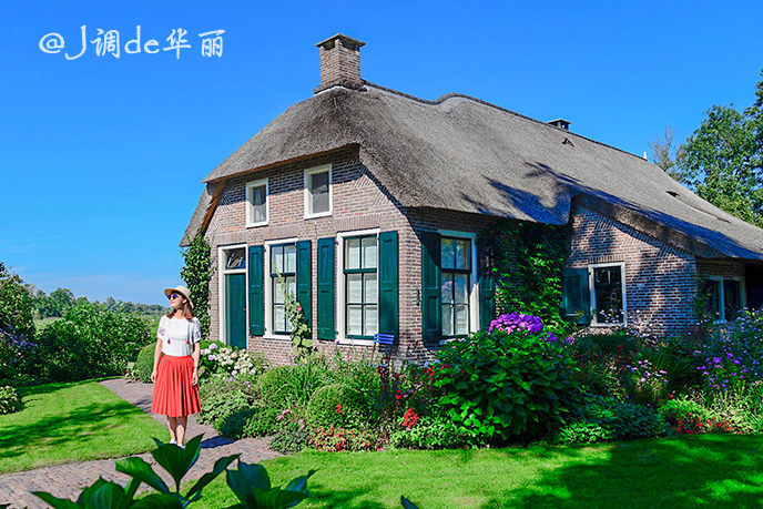 欧洲最美水乡荷兰羊角村,荷兰羊角村美丽的童话世界