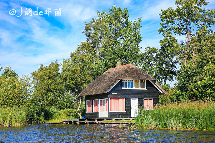 欧洲最美水乡荷兰羊角村,荷兰羊角村美丽的童话世界