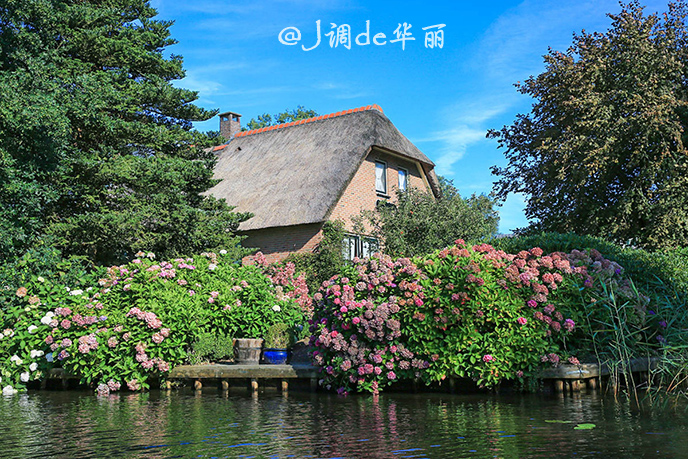 欧洲最美水乡荷兰羊角村,荷兰羊角村美丽的童话世界