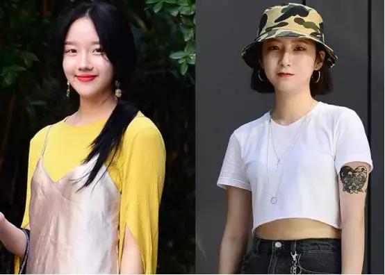 韩国妹子vs日本妹子,韩国和日本妹子