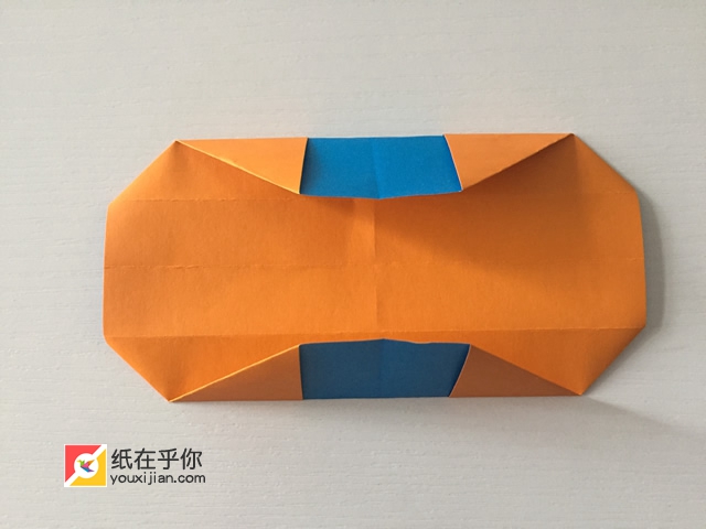 纸在乎你手工折纸：礼品盒折纸视频图解教程