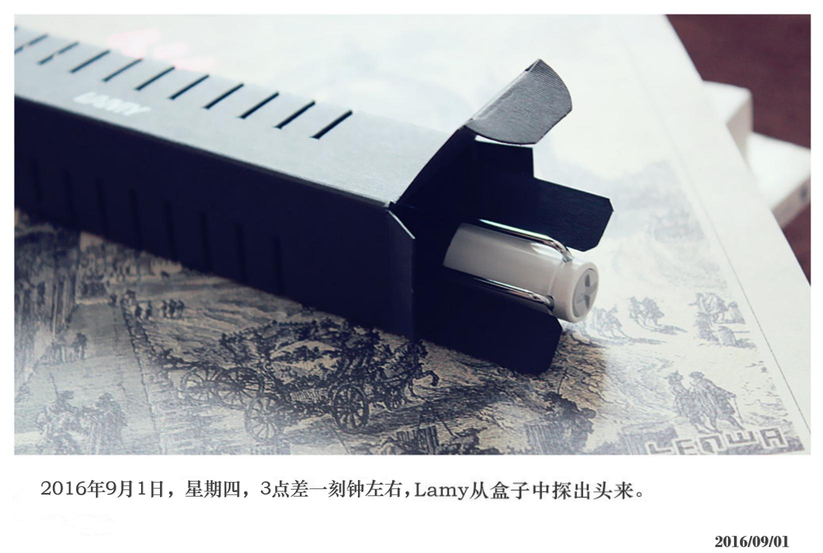 lamy狩猎全黑,lamy50周年天阶系列冰川蓝