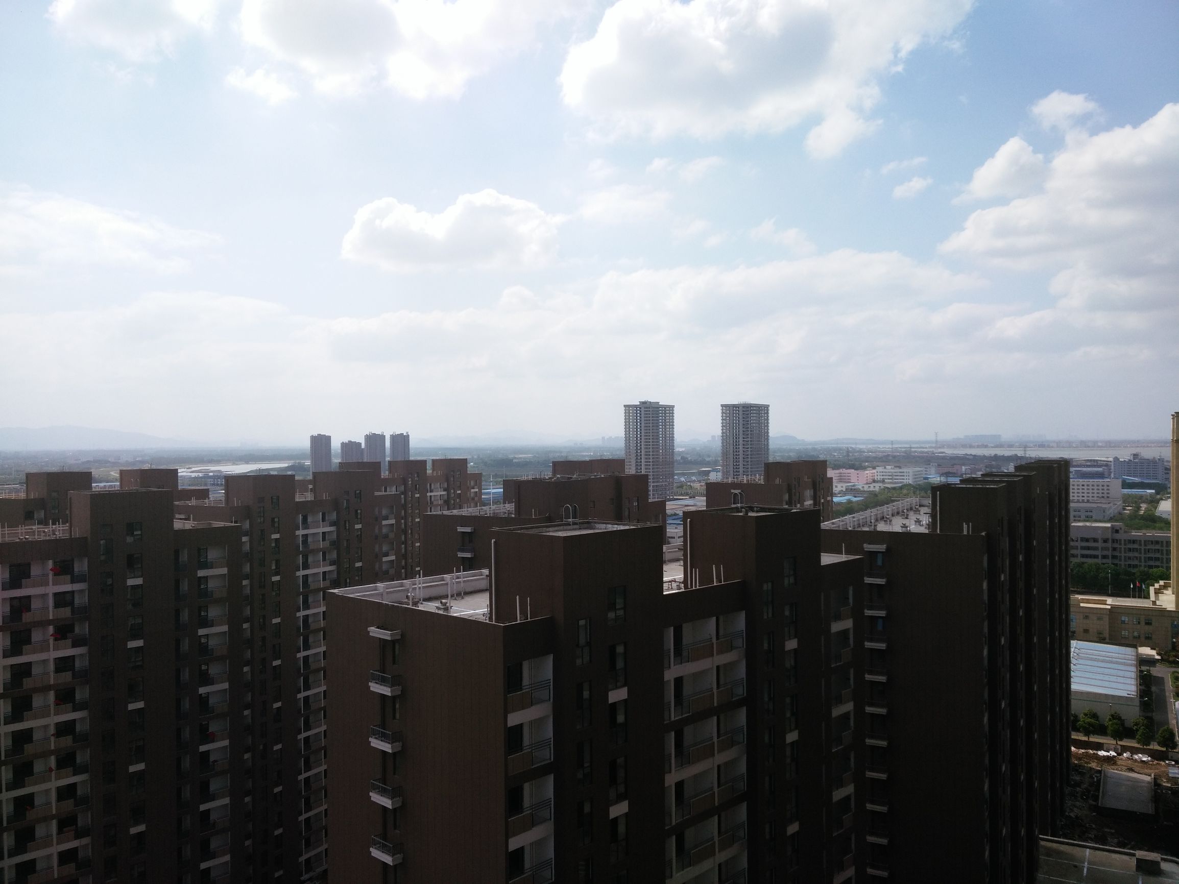 芜湖的蓝天,芜湖的天空