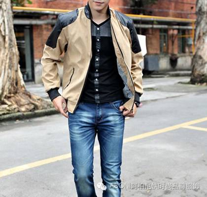 ABONI时尚男装在每个细节处彰显着男士的浓浓魅力