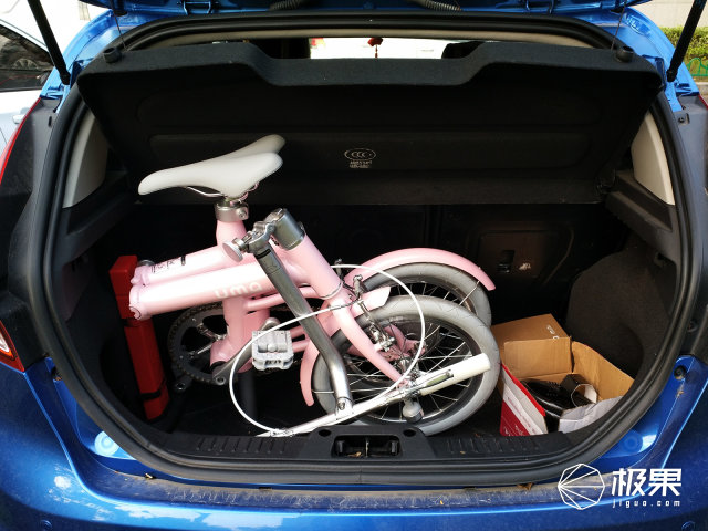 智能折叠电单车,云马mini智能折叠电单车