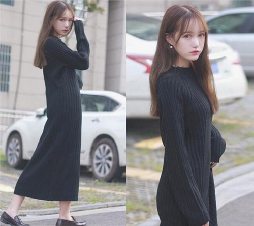 六十岁女人穿冬季连衣裙搭配,方格连衣裙冬季怎么搭配衣服