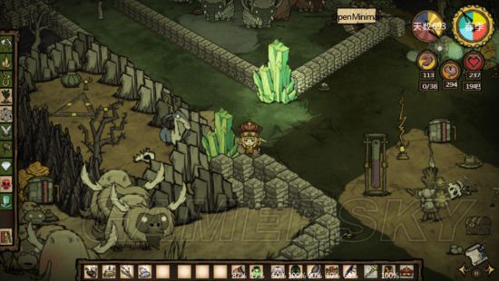 饥荒联机版豪华基地设计图,饥荒单机九宫格基地建设图