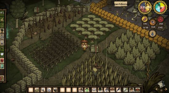 饥荒联机版豪华基地设计图,饥荒单机九宫格基地建设图