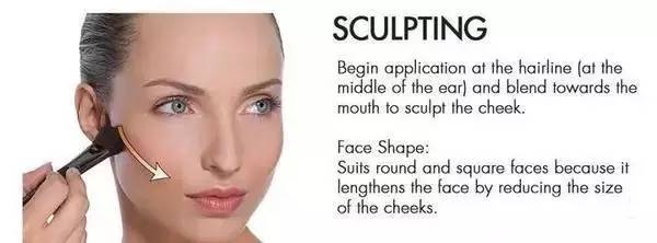 腮红的概念,腮红看着是粉上脸是橘色