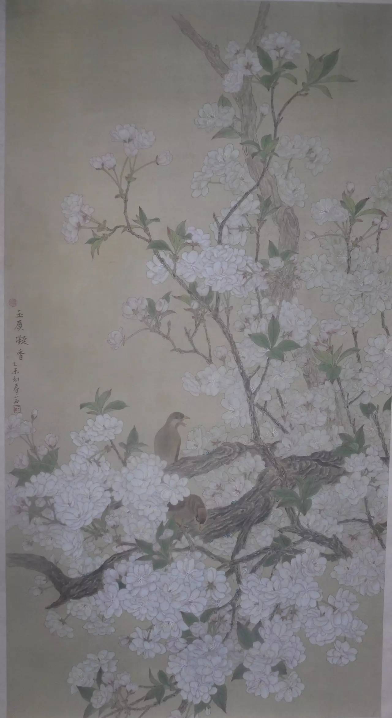 张军花鸟画作品欣赏,李松国画花鸟艺术作品