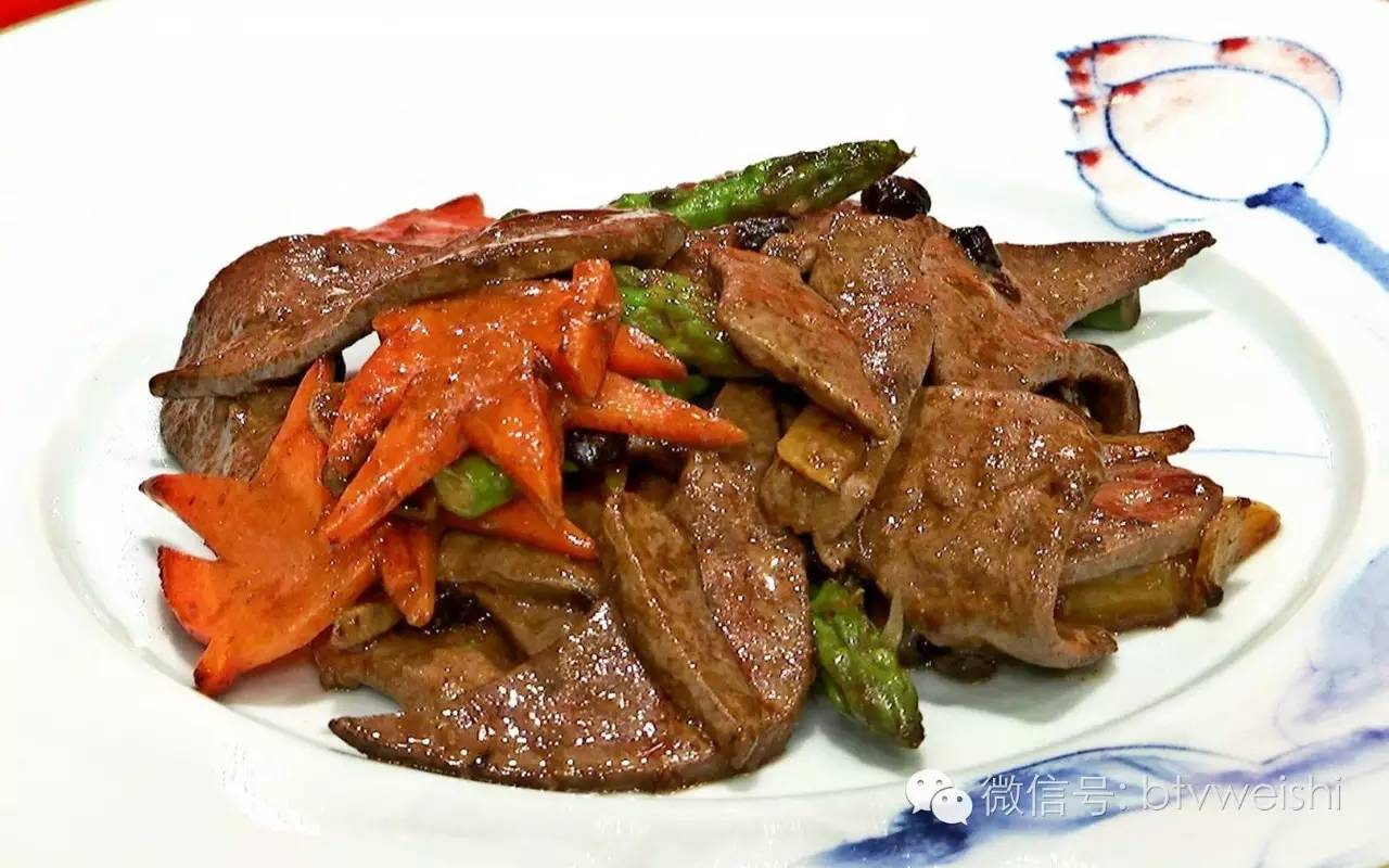 养生厨房今日播出:豉香肝尖