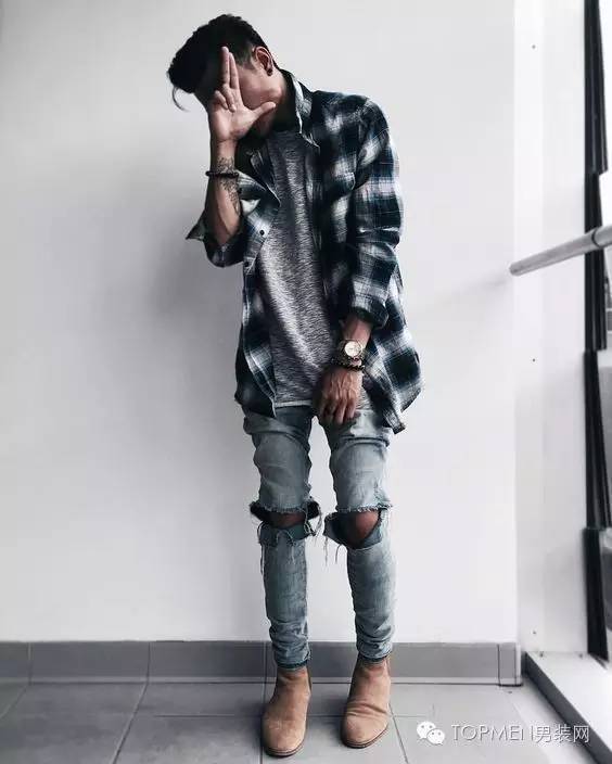 显瘦又永不过时的格子衬衫,很丑的格子衬衫怎么穿