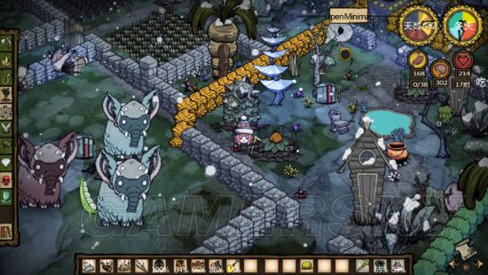 饥荒联机版豪华基地设计图,饥荒单机九宫格基地建设图