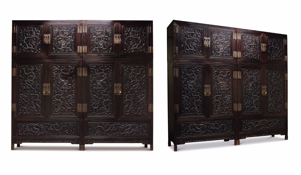 以9315万元刷新世界纪录的紫檀大柜，有你不知道的背后故事|退藏