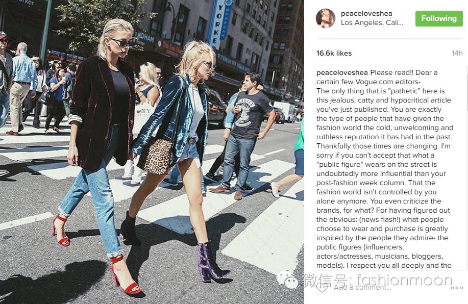 思考：时尚编辑VS时尚博主史无前例正面开撕？！