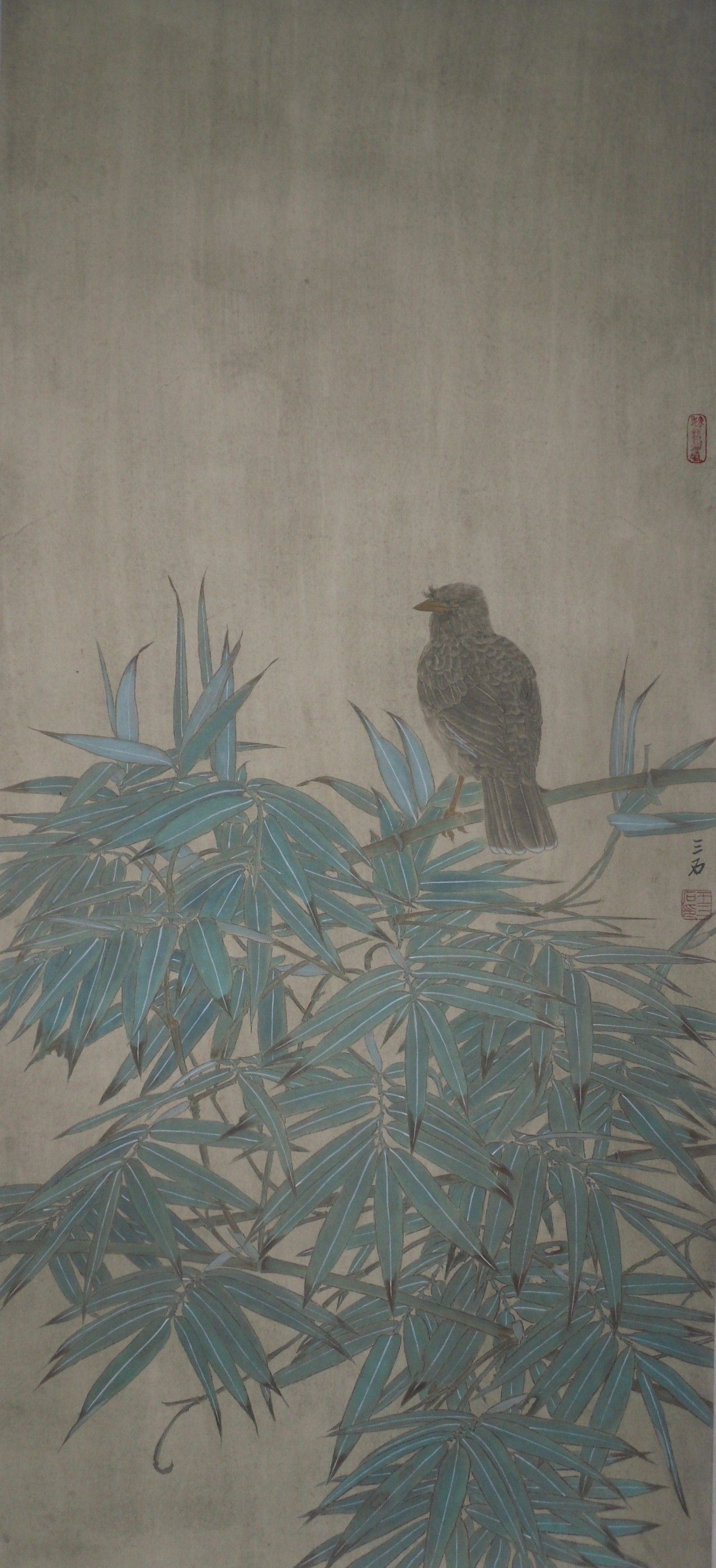 张军花鸟画作品欣赏,李松国画花鸟艺术作品