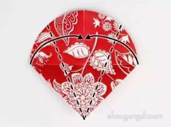 花朵贺卡的制作方法手工折纸花贺卡DIY步骤