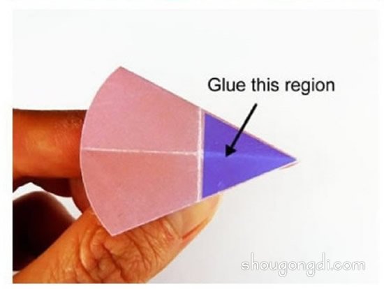 花朵贺卡的制作方法手工折纸花贺卡DIY步骤