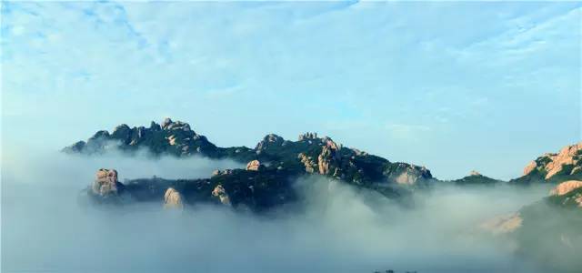 日照五莲九仙山云海,五莲九仙山云海