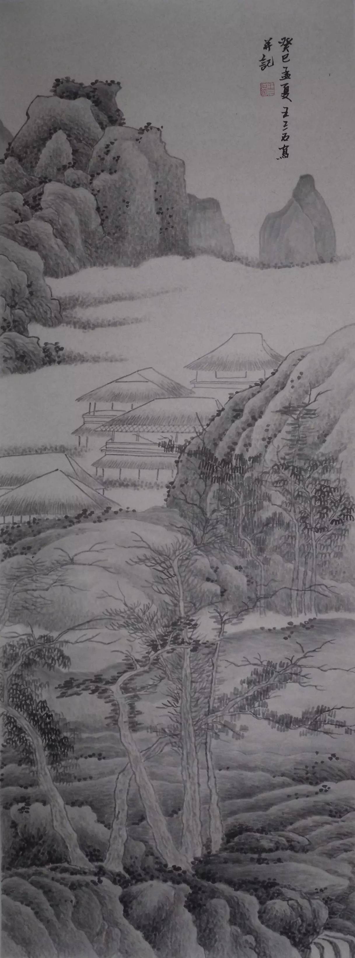 张军花鸟画作品欣赏,李松国画花鸟艺术作品