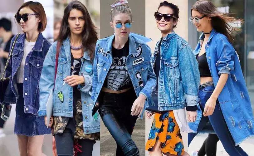 像Gigi一样时髦就穿那样一件牛仔外套（今秋最时髦的牛仔清单）