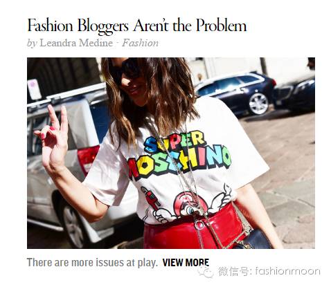 思考：时尚编辑VS时尚博主史无前例正面开撕？！