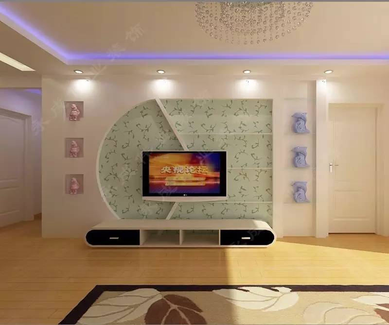 简单实用大面积电视背景墙,不踩坑的电视背景墙