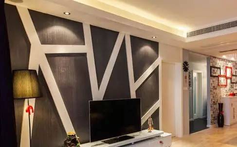 简单实用大面积电视背景墙,不踩坑的电视背景墙