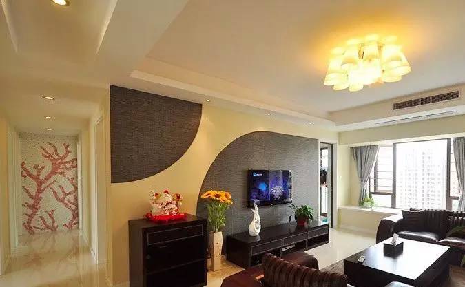 简单实用大面积电视背景墙,不踩坑的电视背景墙