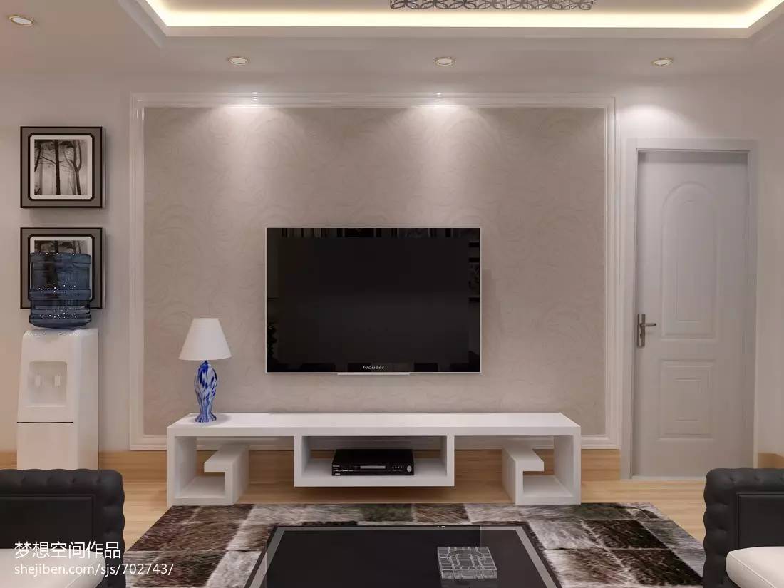 简单实用大面积电视背景墙,不踩坑的电视背景墙