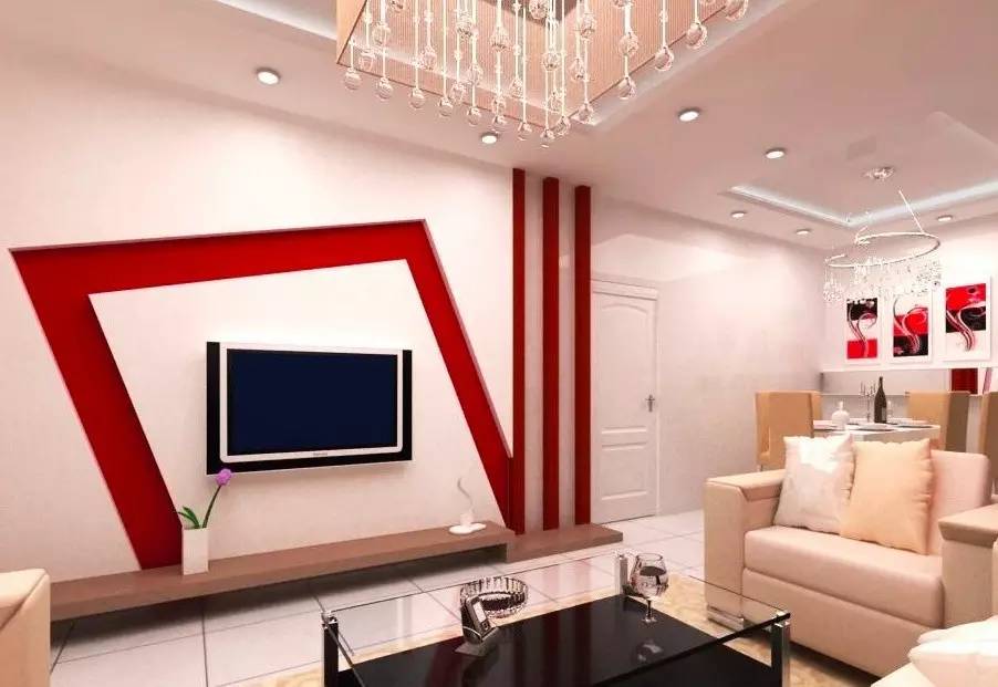 简单实用大面积电视背景墙,不踩坑的电视背景墙