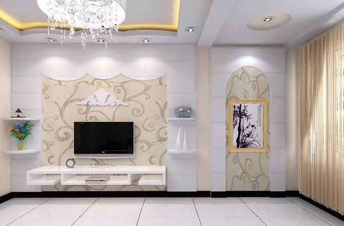 简单实用大面积电视背景墙,不踩坑的电视背景墙