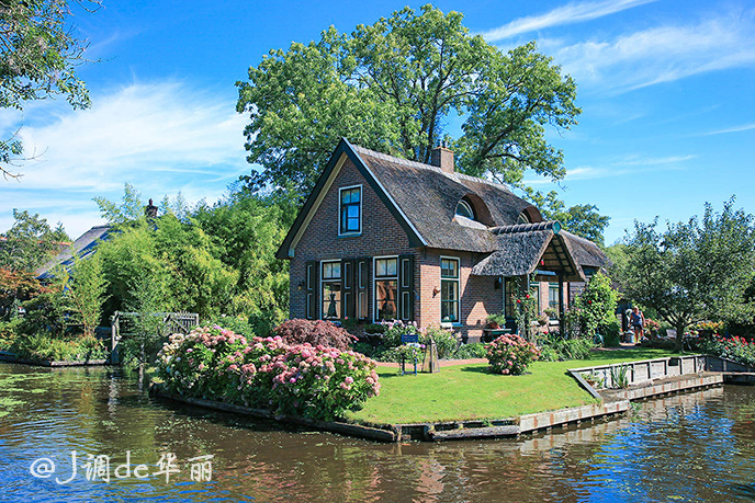 欧洲最美水乡荷兰羊角村,荷兰羊角村美丽的童话世界