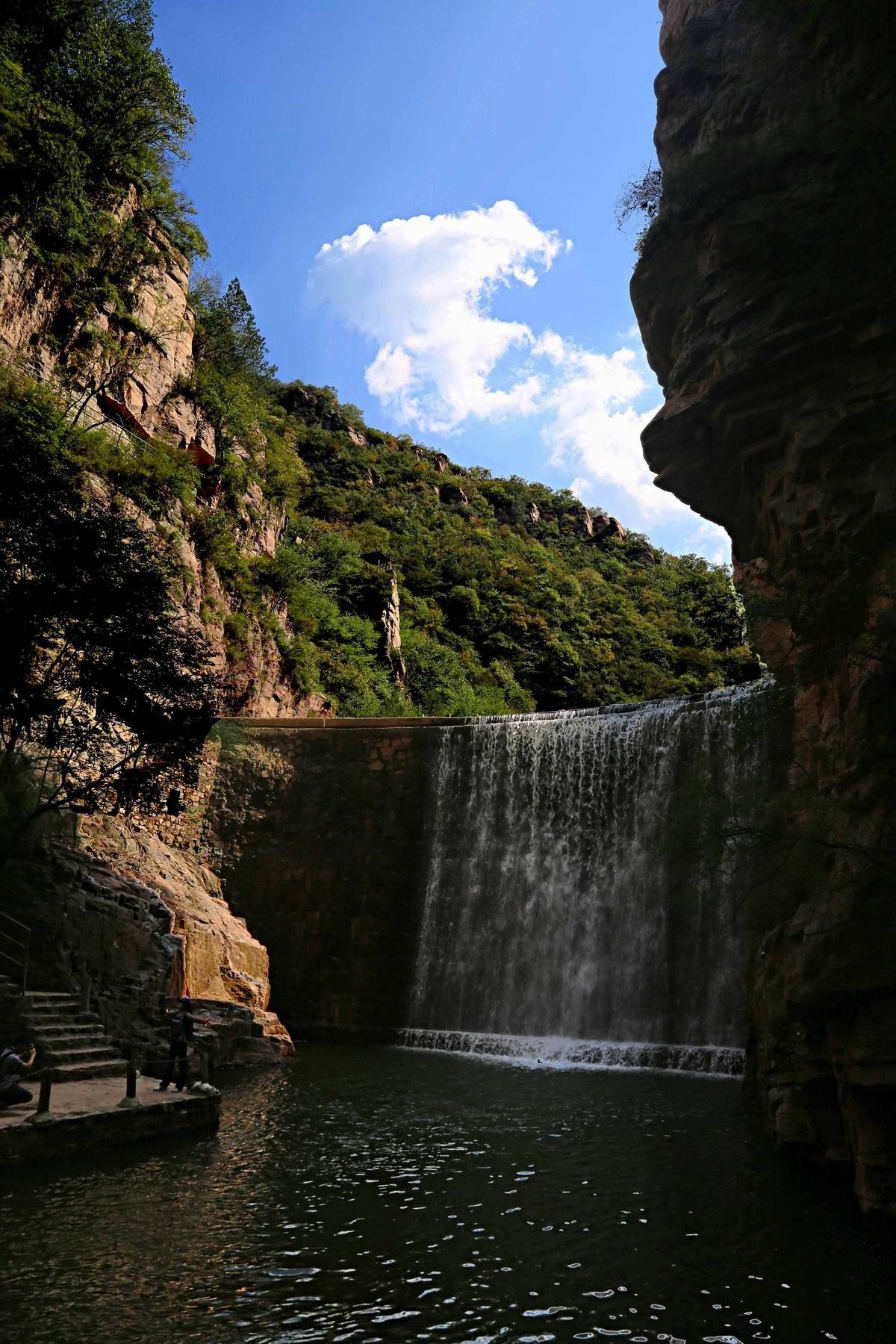 仰韶大峡谷的自然环境和城市风貌,仰韶大峡谷风光