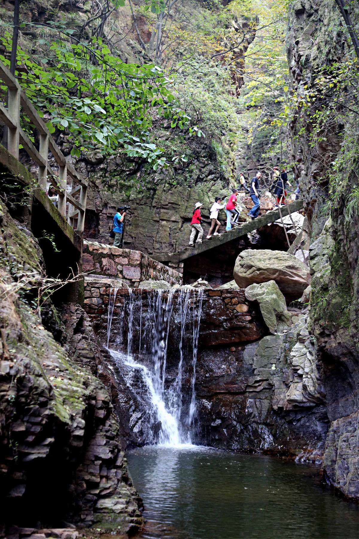仰韶大峡谷的自然环境和城市风貌,仰韶大峡谷风光