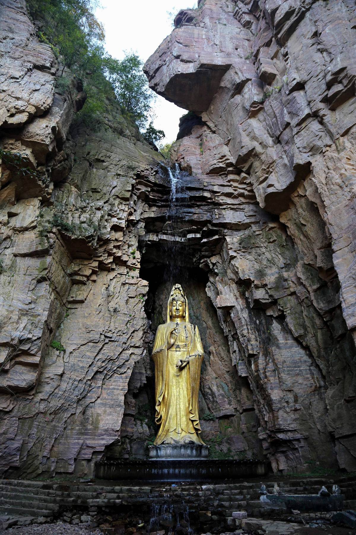 仰韶大峡谷的自然环境和城市风貌,仰韶大峡谷风光