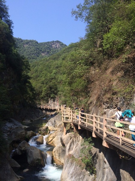 郧西五龙河景区,郧西五龙河在哪里