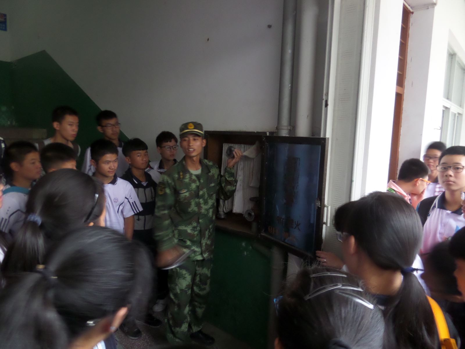 消防走进军训,宁化消防救援军训