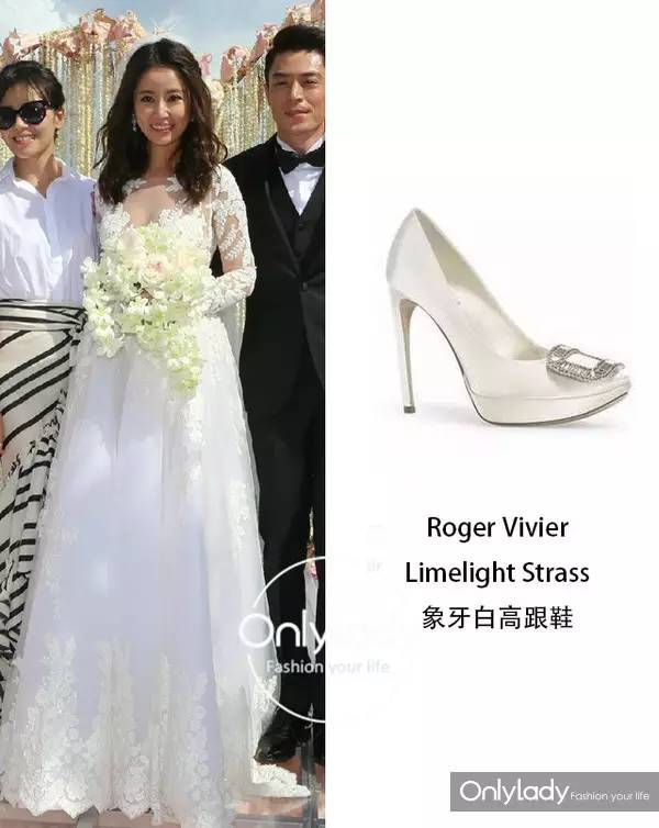 刘诗诗林心如美照,林心如和刘诗诗婚鞋