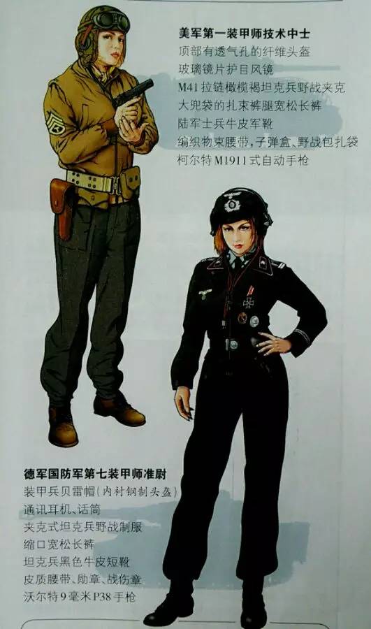 苏联女兵美照 (俄罗斯二战军装模特)