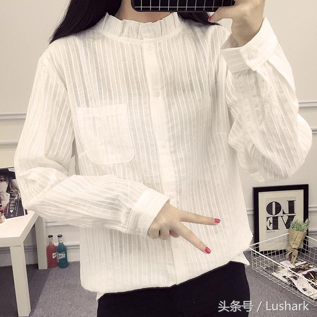 巨时髦显瘦衬衫,轻奢显瘦衬衫