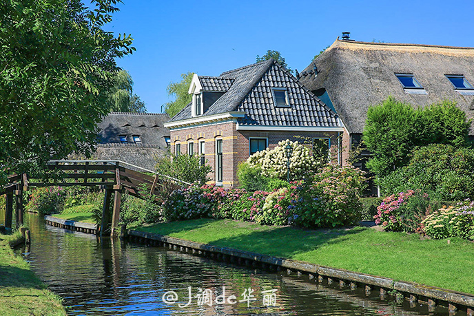 欧洲最美水乡荷兰羊角村,荷兰羊角村美丽的童话世界