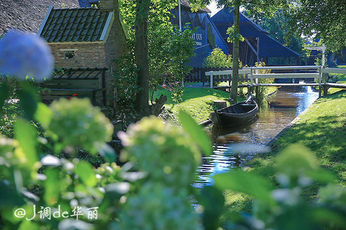 欧洲最美水乡荷兰羊角村,荷兰羊角村美丽的童话世界