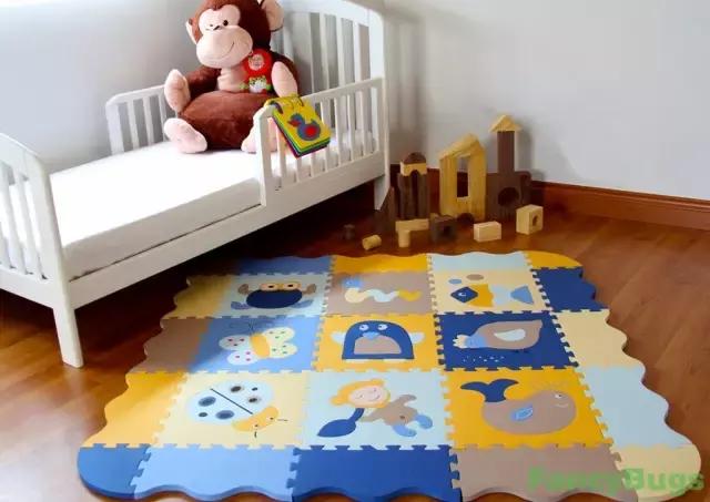 半岁宝宝爬行垫大小,如何给宝宝挑选一款安全的爬行垫