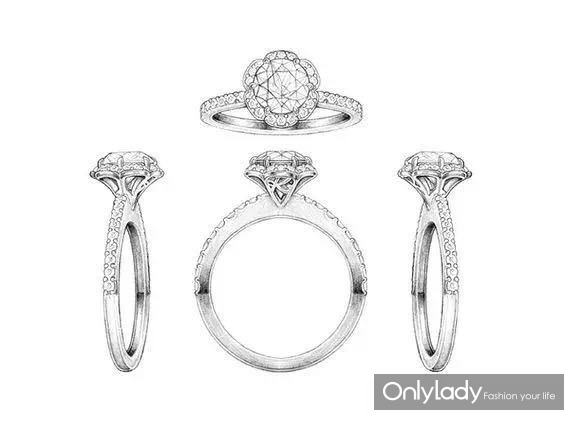 赵又廷高圆圆同款婚戒,高圆圆婚戒品牌