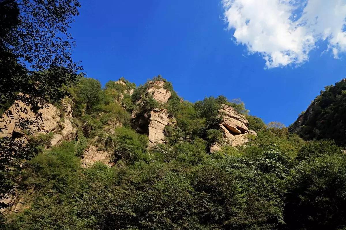 仰韶大峡谷的自然环境和城市风貌,仰韶大峡谷风光