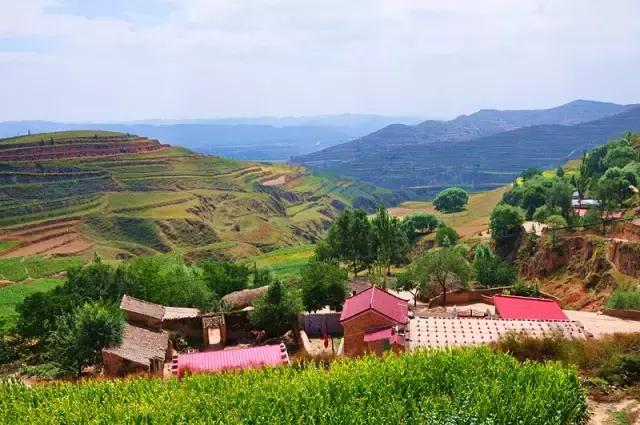 山沟沟里的风景最美,西北山沟沟景区