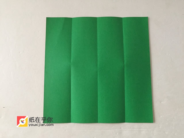 纸在乎你手工折纸：爱心收纳盒（二）折纸视频图解