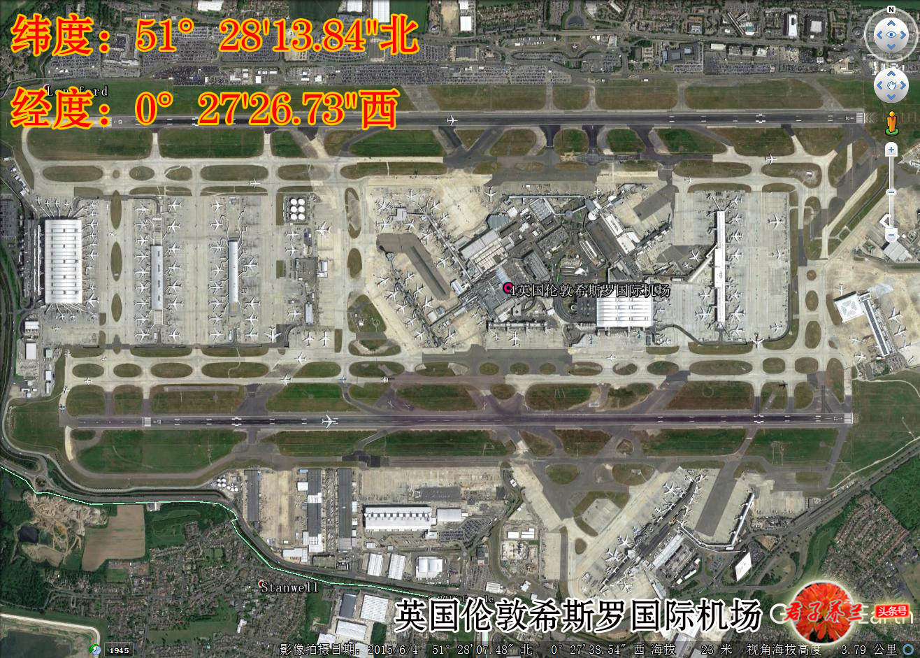 中国十大机场卫星地图,世界十大飞机场排名